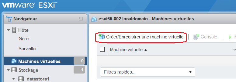 VMware: Déployer un vCSA 6.7