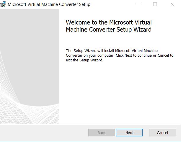 Hyper-v : conversion de disque avec Microsoft Virtual Machine Converter