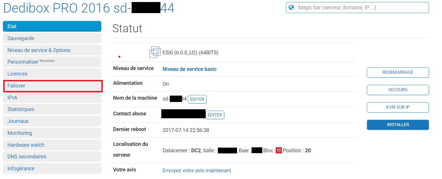 Pfsense : Mise en place d'un routeur frontal sur un ESXi dédié