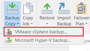 Veeam : Configurer un backup Copy Job afin d'externaliser ses sauvegardes