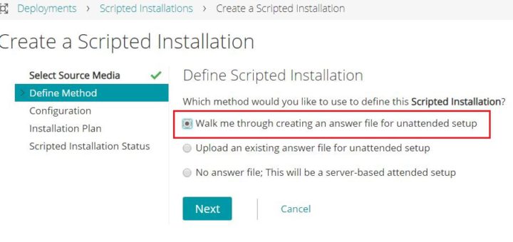 Kace SDA : Création de script d'installation pour Windows 10 UEFI