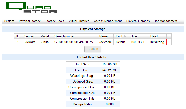 Veeam: Créer un VTL avec Quadstore et configurer Veeam pour la sauvegarde sur bande virtuelle