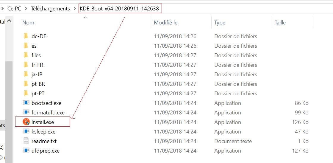 Kace SDA : Création d’une clé USB UEFI média bootable