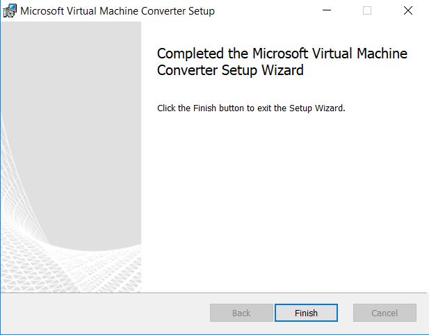 Hyper-v : conversion de disque avec Microsoft Virtual Machine Converter