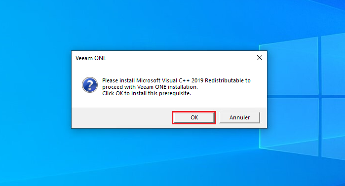 Installation et configuration initiale Veeam One