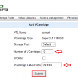 Veeam: Créer un VTL avec Quadstore et configurer Veeam pour la sauvegarde sur bande virtuelle