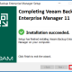 Veeam Enterprise Manager: Installation et configuration initiale