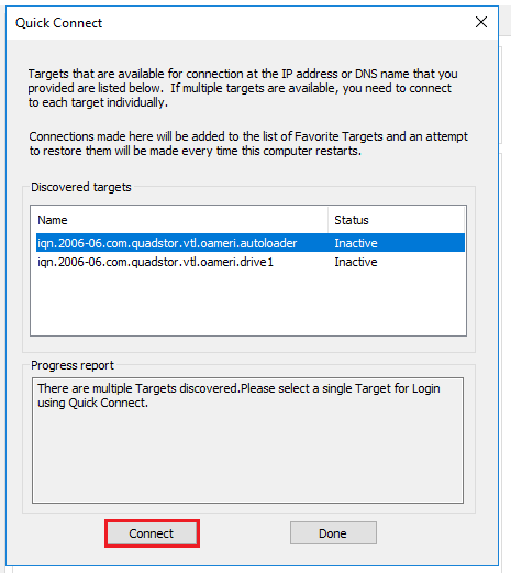 Veeam: Créer un VTL avec Quadstore et configurer Veeam pour la sauvegarde sur bande virtuelle