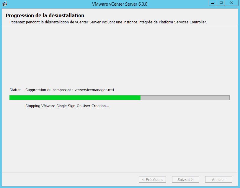 VMware : upgrade vCenter 6.0 vers 6.5