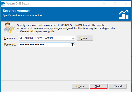 Installation et configuration initiale Veeam One