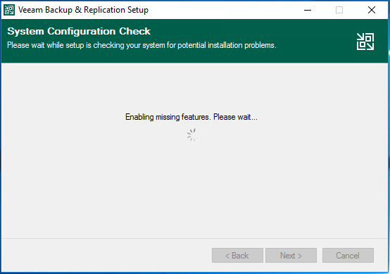 Installation Veeam Backup & Recovery v10