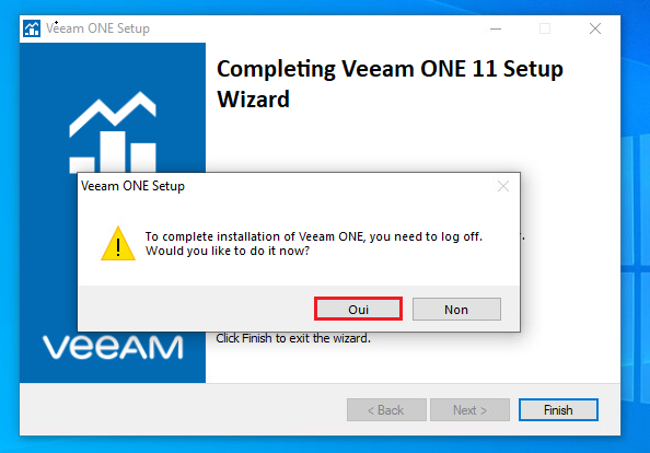 Installation et configuration initiale Veeam One