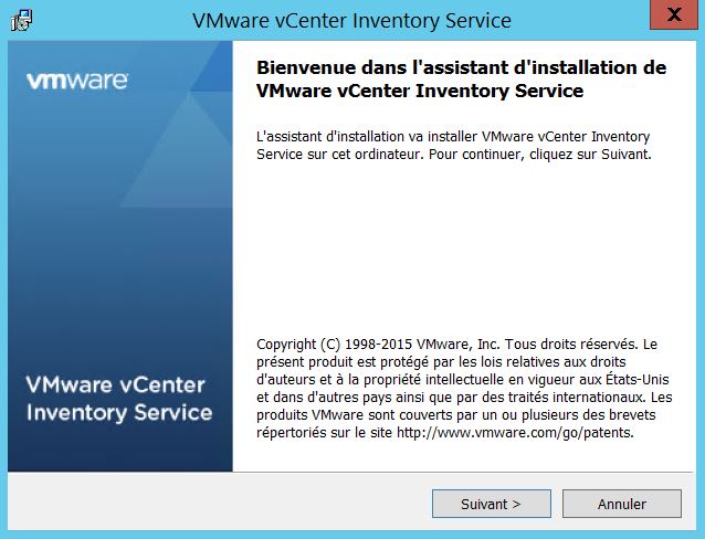 VMware : Installer vCenter Server 5.5 sous Windows Server