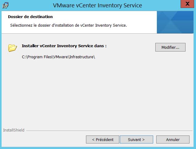 VMware : Installer vCenter Server 5.5 sous Windows Server