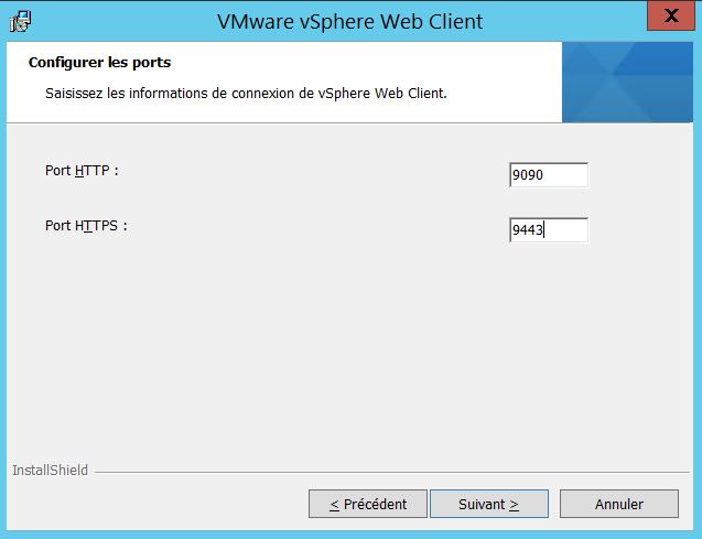 VMware : Installer vCenter Server 5.5 sous Windows Server