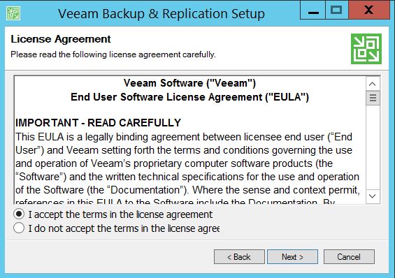 Installer Veeam Backup version gratuite