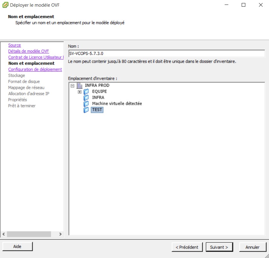 VMware : Install vCenter Operation Manager vCops