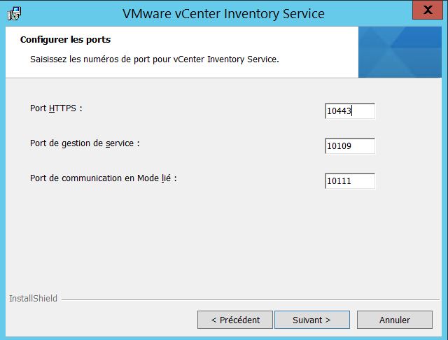 VMware : Installer vCenter Server 5.5 sous Windows Server