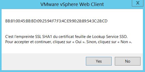 VMware : Installer vCenter Server 5.5 sous Windows Server