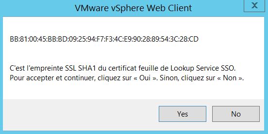 VMware : Installer vCenter Server 5.5 sous Windows Server