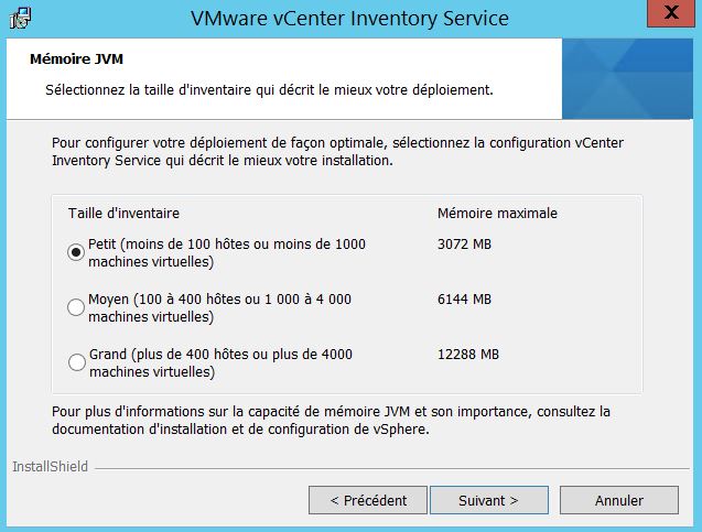 VMware : Installer vCenter Server 5.5 sous Windows Server