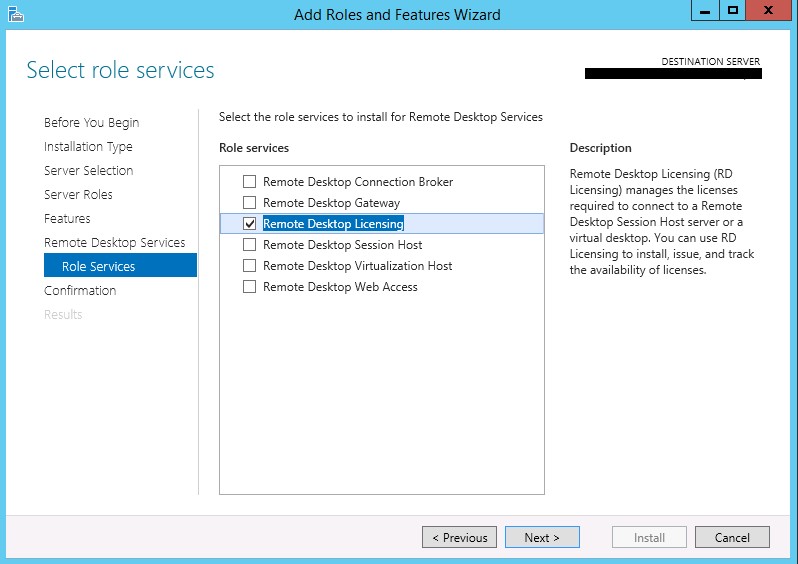 Configurer un serveur de CAL RDS sur Windows Serveur 2012 R2