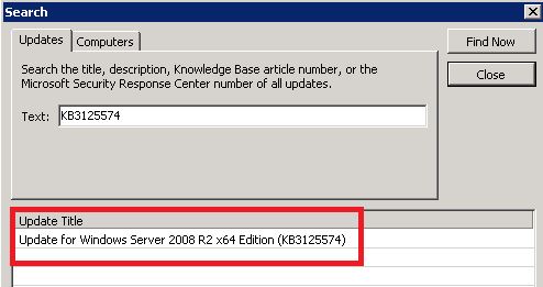 WSUS : ajouter des mises à jours depuis le Catalogue Microsoft Update