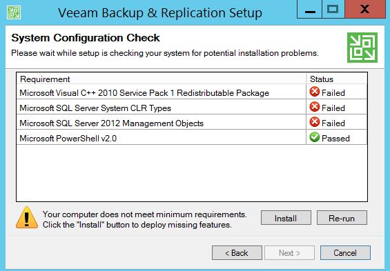 Installer Veeam Backup version gratuite