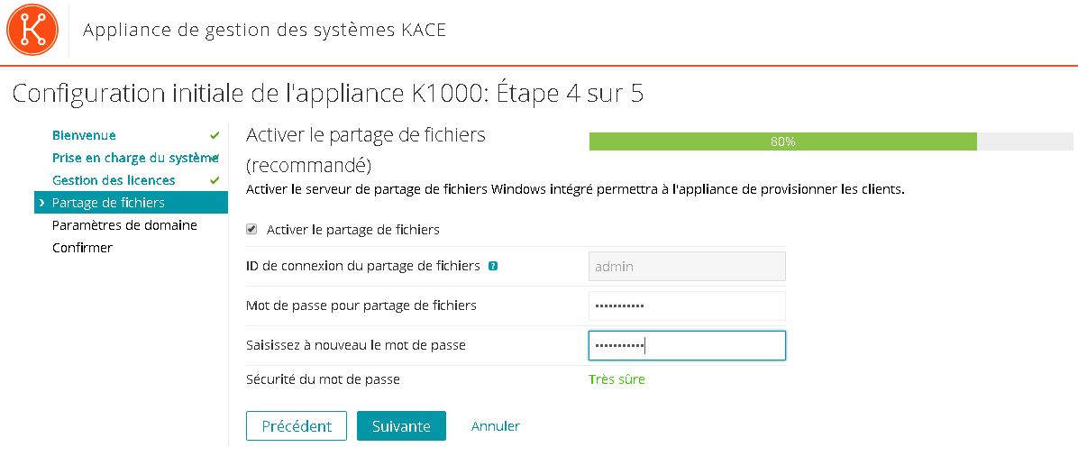 Kace : Déploiement du SMA Systems Management Appliance