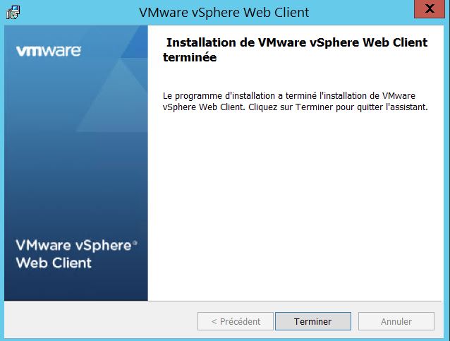 VMware : Installer vCenter Server 5.5 sous Windows Server