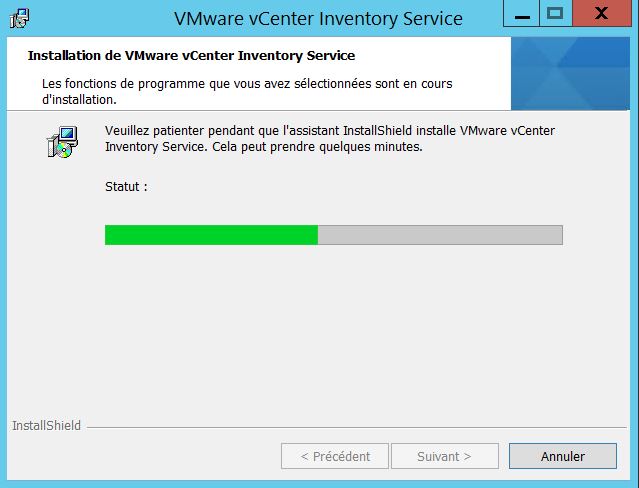 VMware : Installer vCenter Server 5.5 sous Windows Server