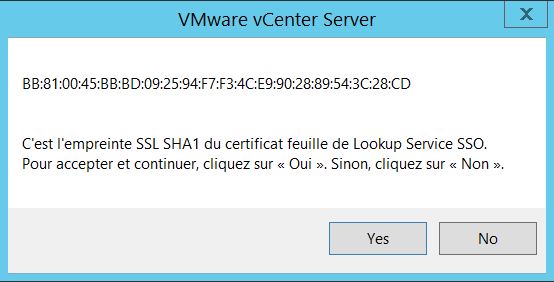 VMware : Installer vCenter Server 5.5 sous Windows Server