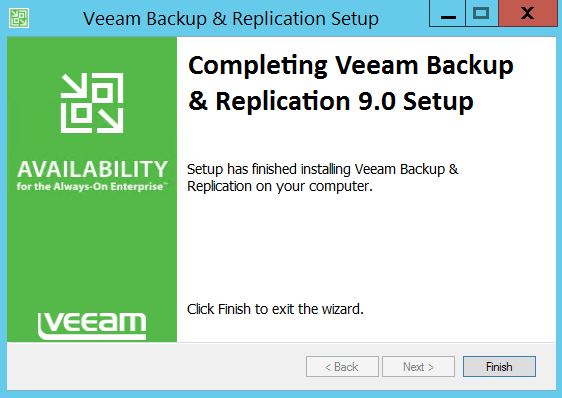 Installer Veeam Backup version gratuite