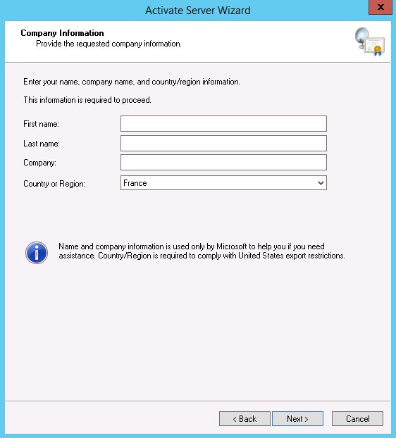 Configurer un serveur de CAL RDS sur Windows Serveur 2012 R2