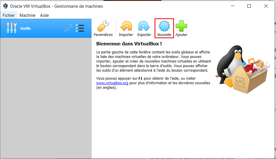 Virtualbox: installation et création de votre 1ère machine virtuelle