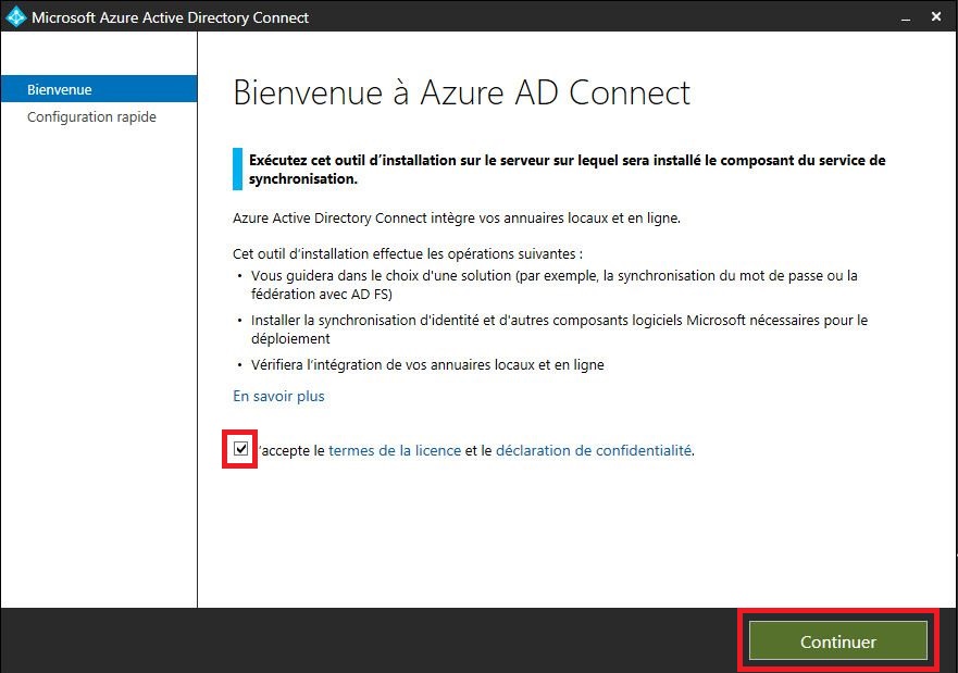 Azure : Création d'un domaine et configuration d'AD Azure Connect