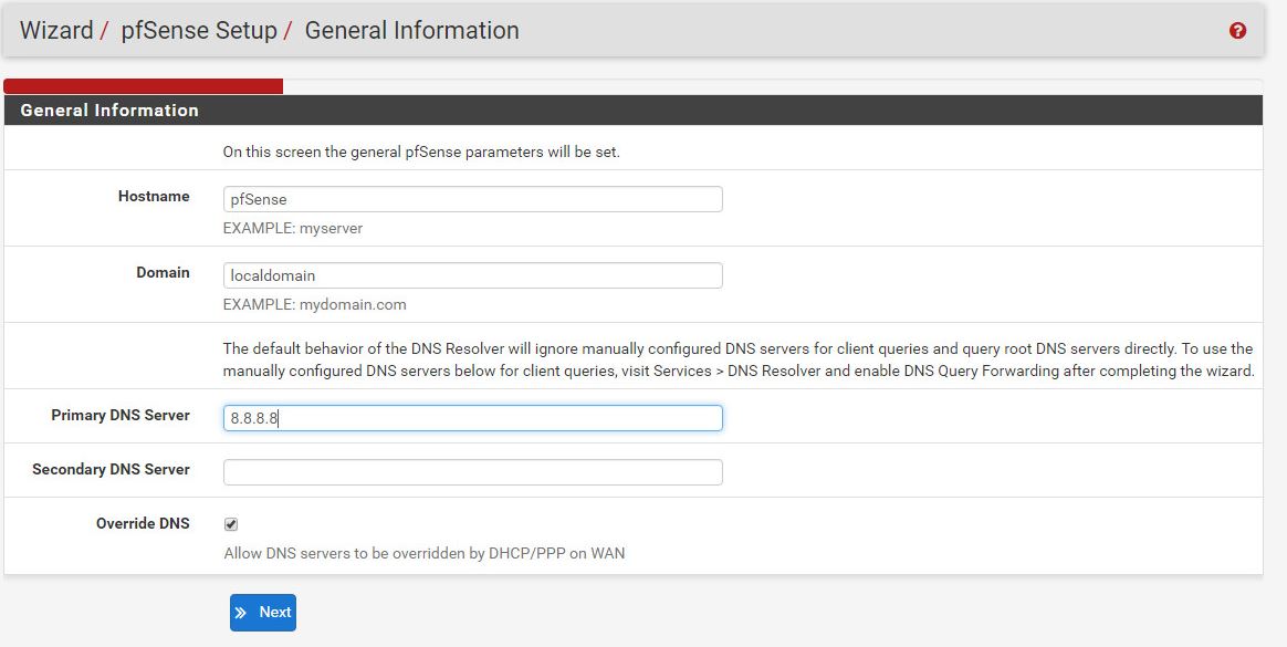 Pfsense : Mise en place d'un routeur frontal sur un ESXi dédié