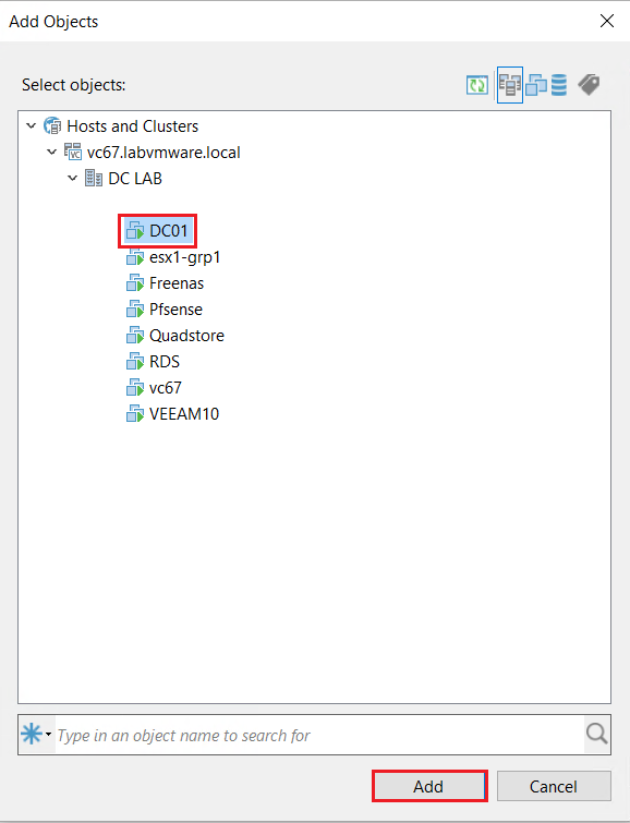 Veeam: Sauvegarder et restaurer des objets Active Directory