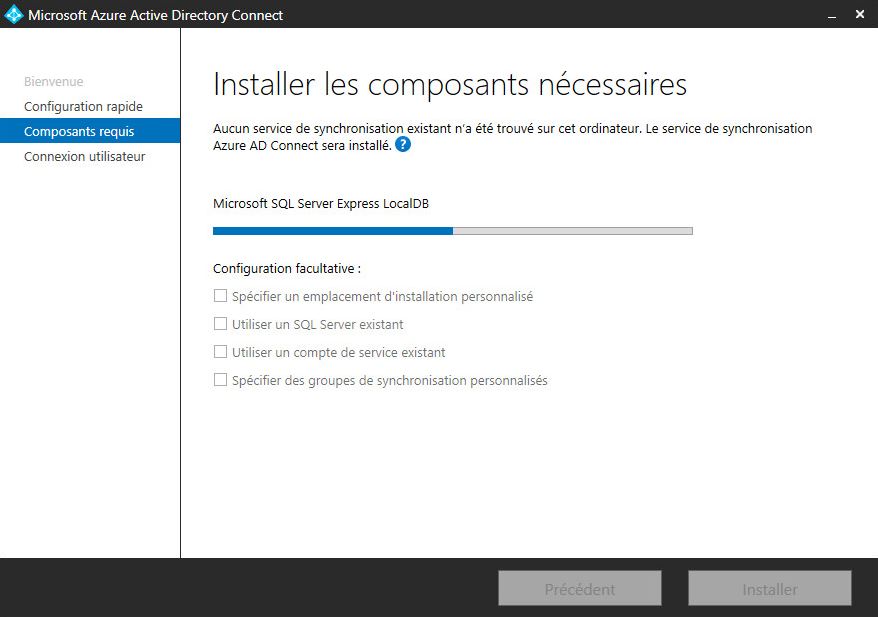 Azure : Création d'un domaine et configuration d'AD Azure Connect