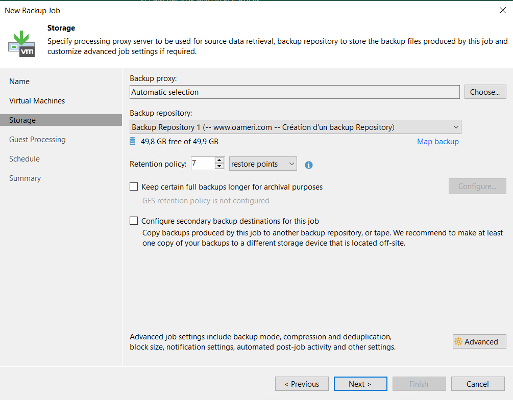 Veeam: Sauvegarder et restaurer des objets Active Directory