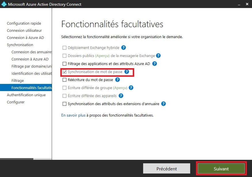 Azure : Création d'un domaine et configuration d'AD Azure Connect