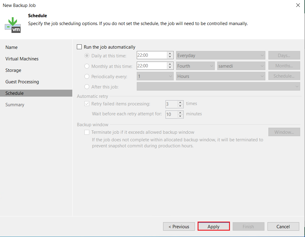 Veeam: Sauvegarder et restaurer des objets Active Directory