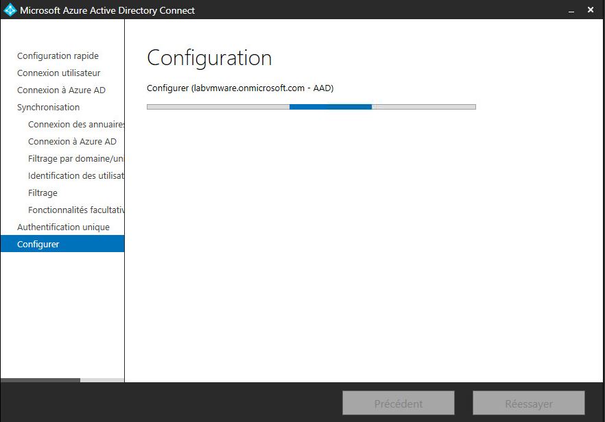 Azure : Création d'un domaine et configuration d'AD Azure Connect