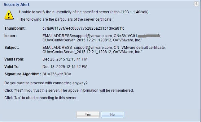 VMware : Install vCenter Operation Manager vCops