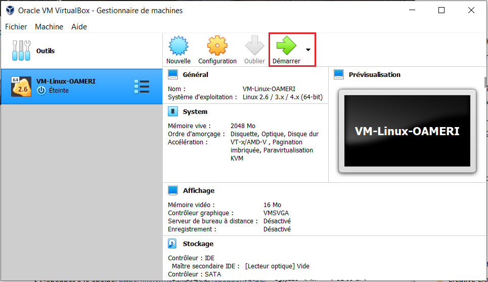 Virtualbox: installation et création de votre 1ère machine virtuelle