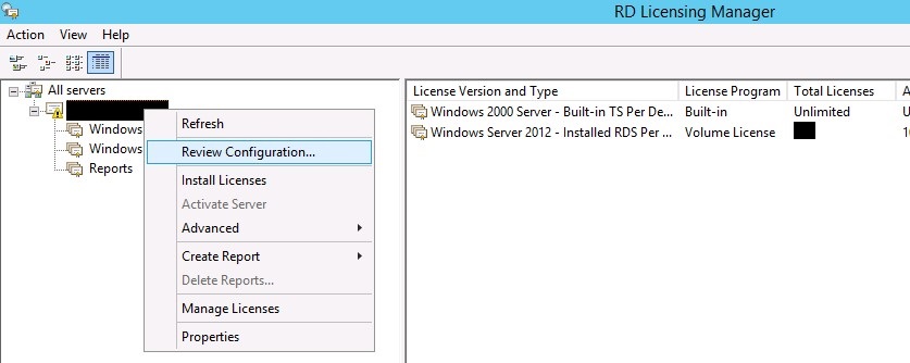 Configurer un serveur de CAL RDS sur Windows Serveur 2012 R2