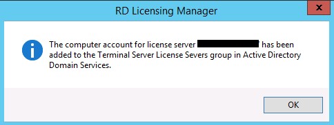 Configurer un serveur de CAL RDS sur Windows Serveur 2012 R2