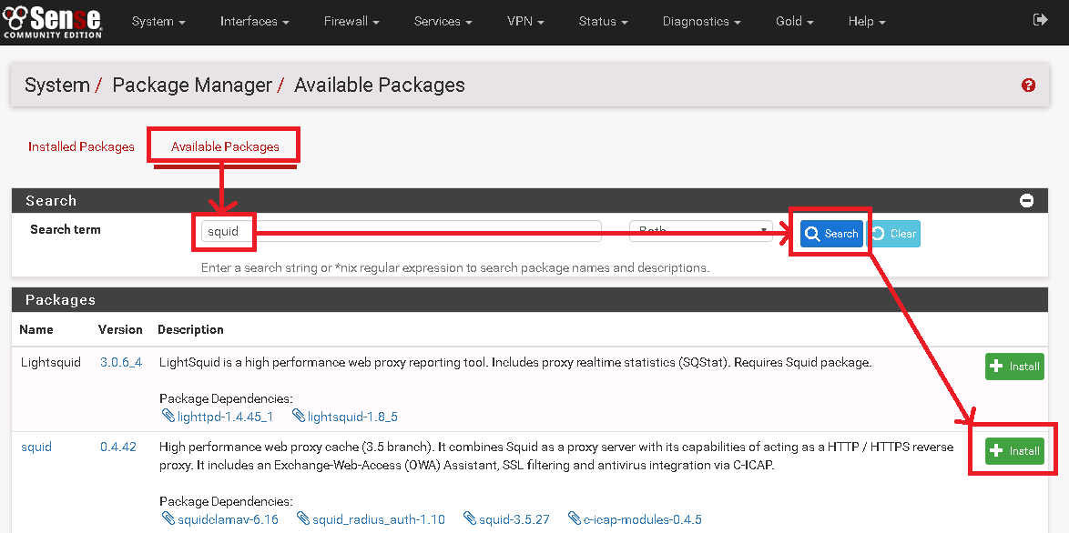 Pfsense : Mise en place d'un reverse proxy