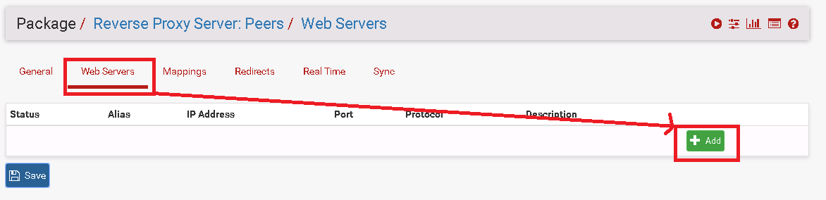 Pfsense : Mise en place d'un reverse proxy