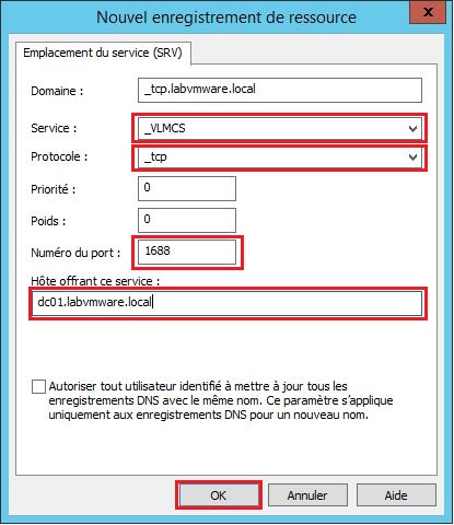 Windows Server 2012 : installation et configuration du rôle VAMT pour les licences KMS